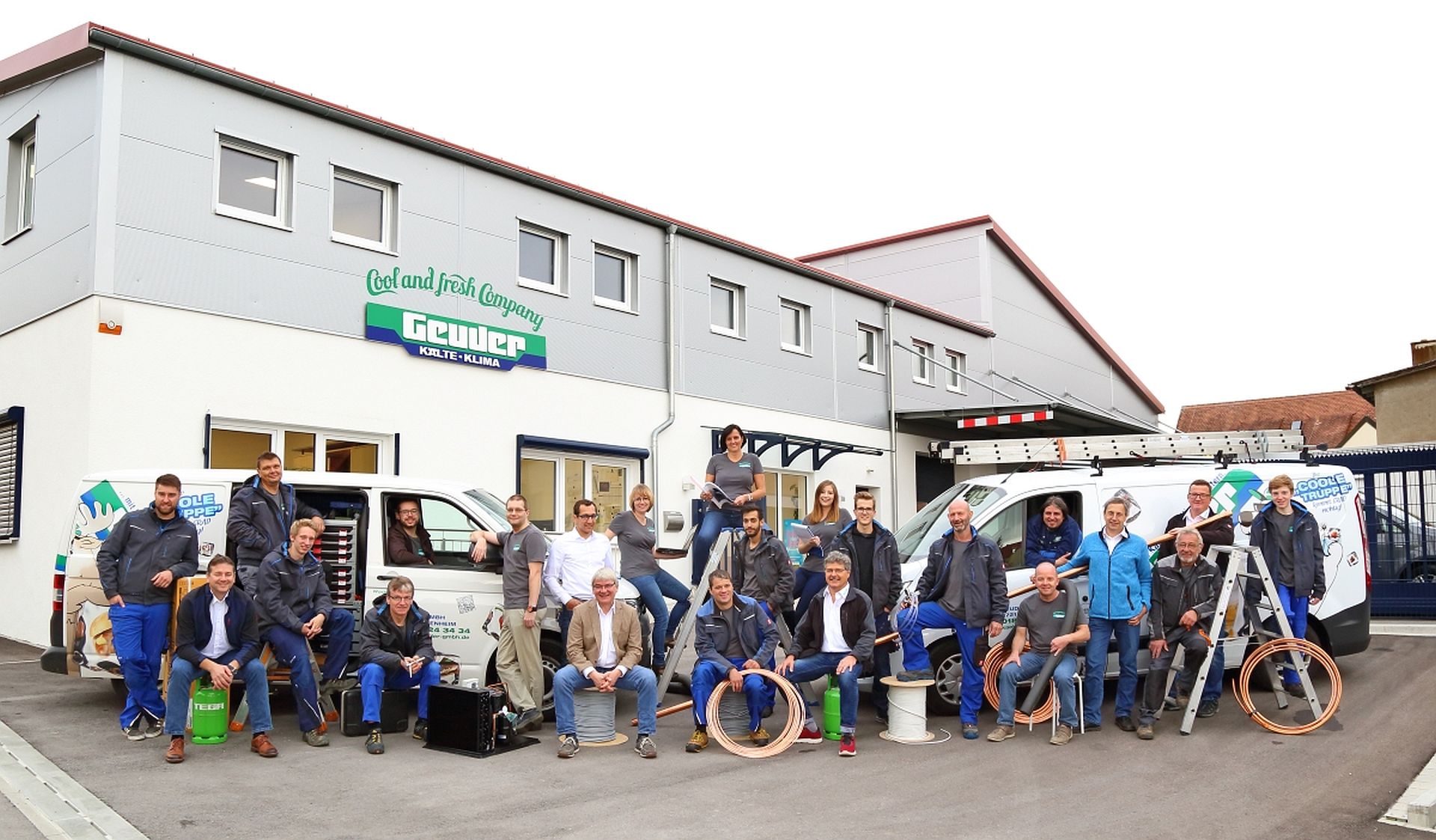 Das Service Team von Geuder Kaelte Klima GmbH