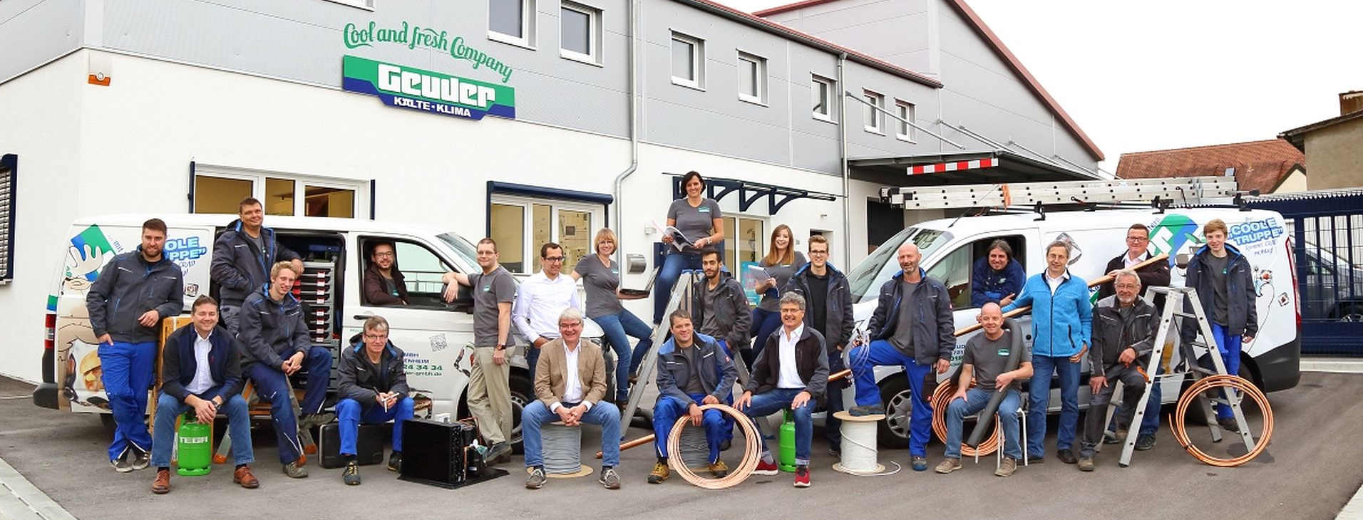 Das Service Team von Geuder Kaelte Klima GmbH